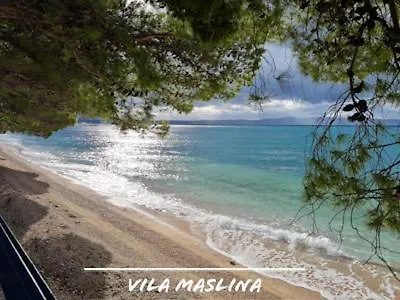 Апартаменты Maslina Mit Pool Und Garten Nahe Am Тучепи