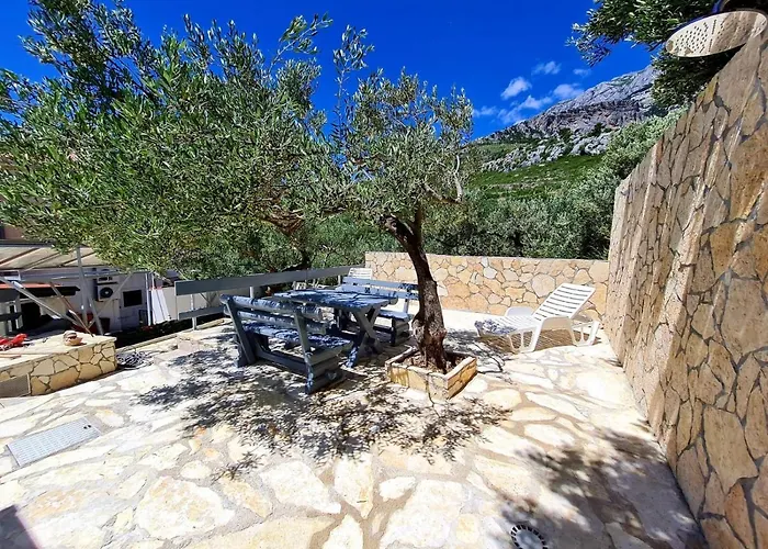 شقة Maslina Mit Pool Und Garten Nahe Am